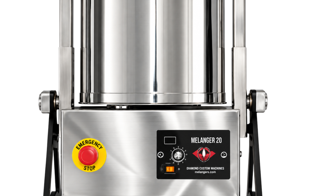 DCM Melanger 20 — Refinador 11Kg de chocolate y pastas de frutos secos