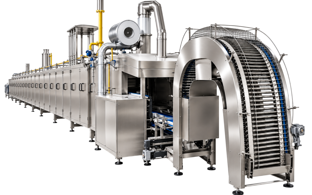 Planta automática para horneado de galleta wafer | R&D WA Series