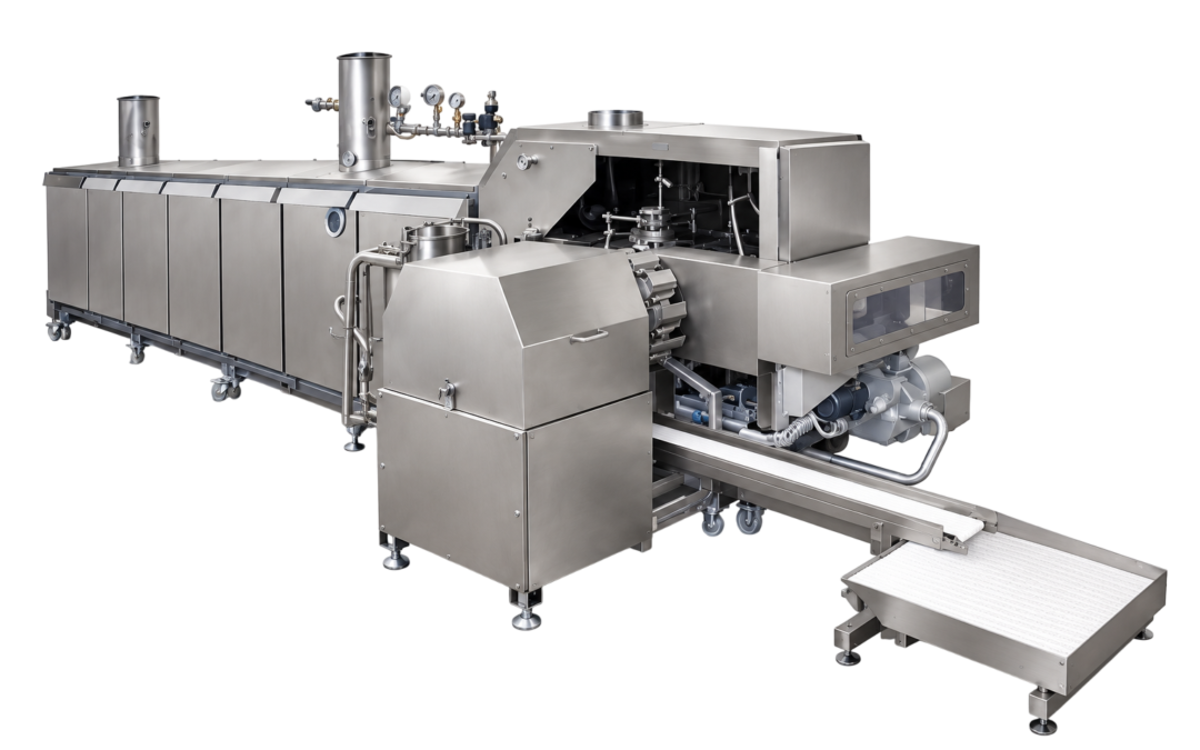 Máquina para Fabricar Conos de Helado hasta 1.450 un/h.