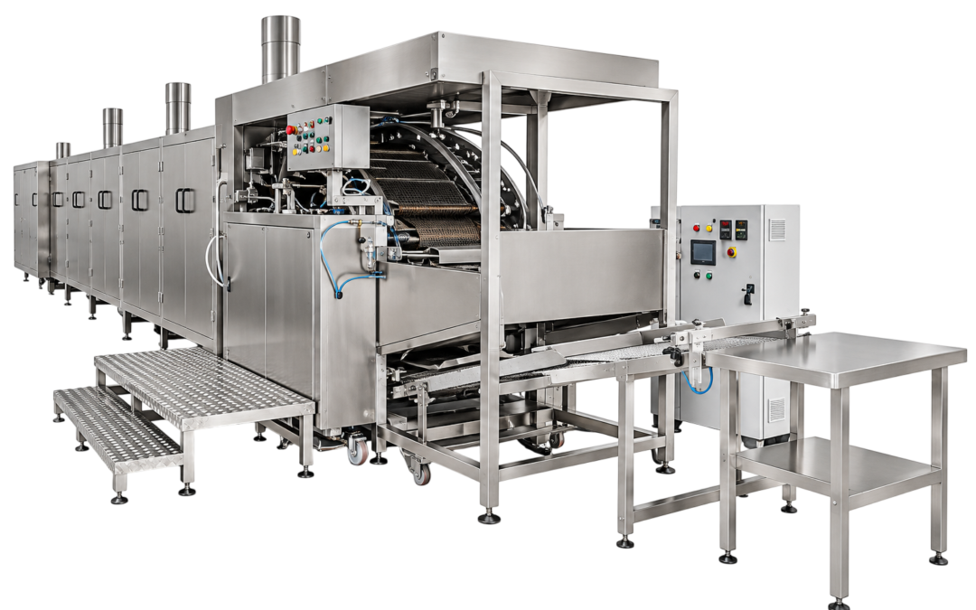 Planta automática de obleas redondas y ovaladas – 200 a 350 kg/h