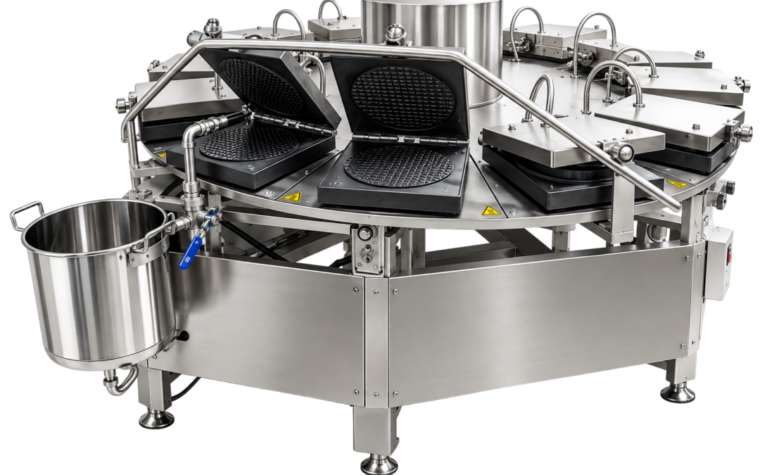 Máquina para Fabricar Conos y vasos comestibles