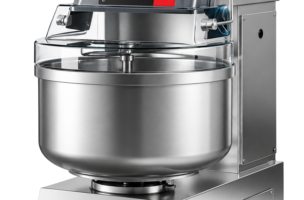 Amasadora espiral industrial de 40 a 250 kg – salva