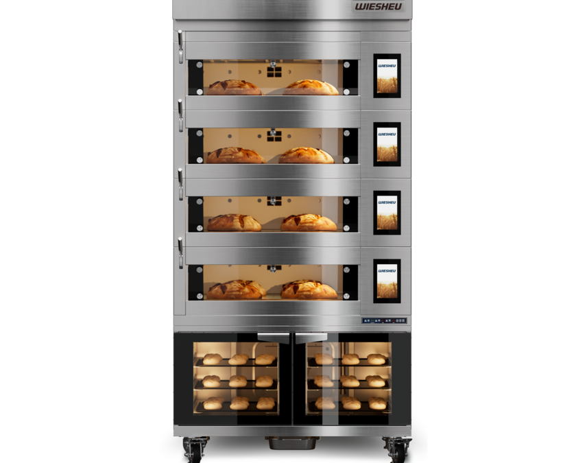 horno de pisos para panadería 300 °C